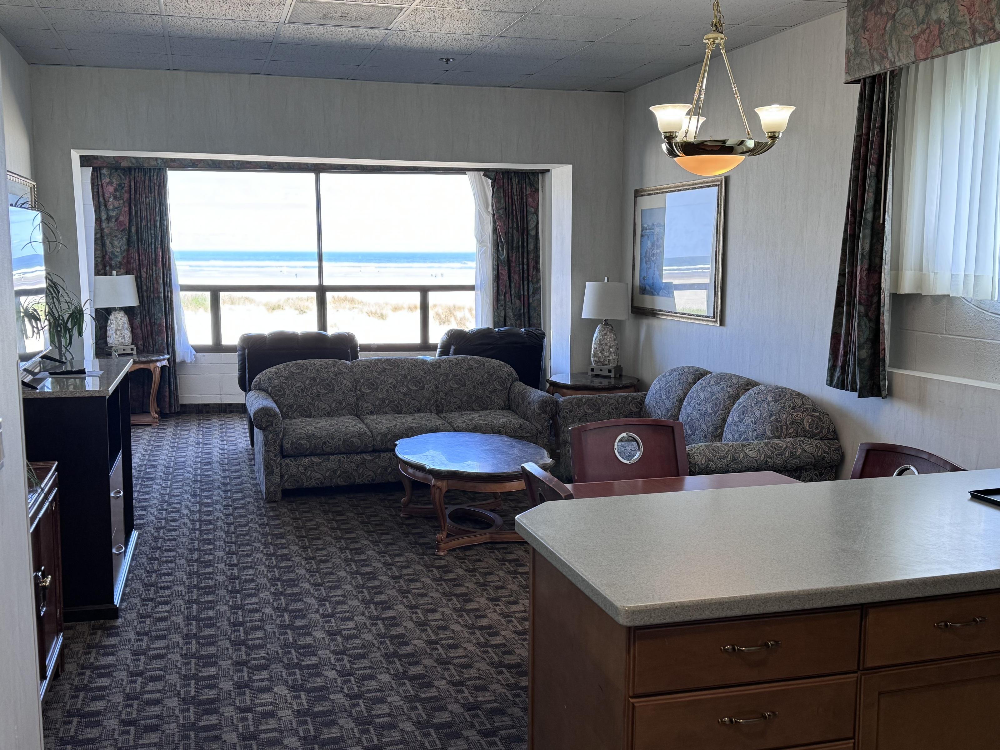 Promenade Inn & Suites Oceanfront Seaside Buitenkant foto
